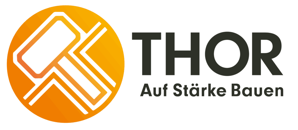 Logo THOR Bau als Teil der SRR Group