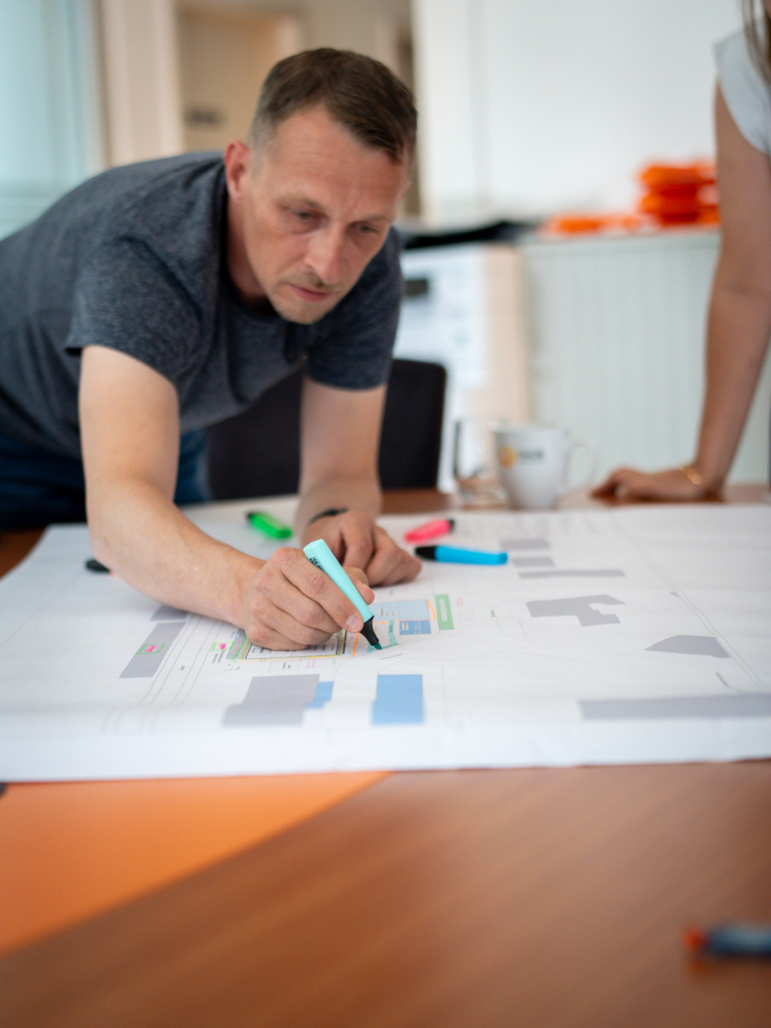 THOR Bau - Baudienstleistungen - Baulogistik Frankfurt - Baulogistik Offenbach - Bauprojekt - Ablaufplanung auf der Baustelle